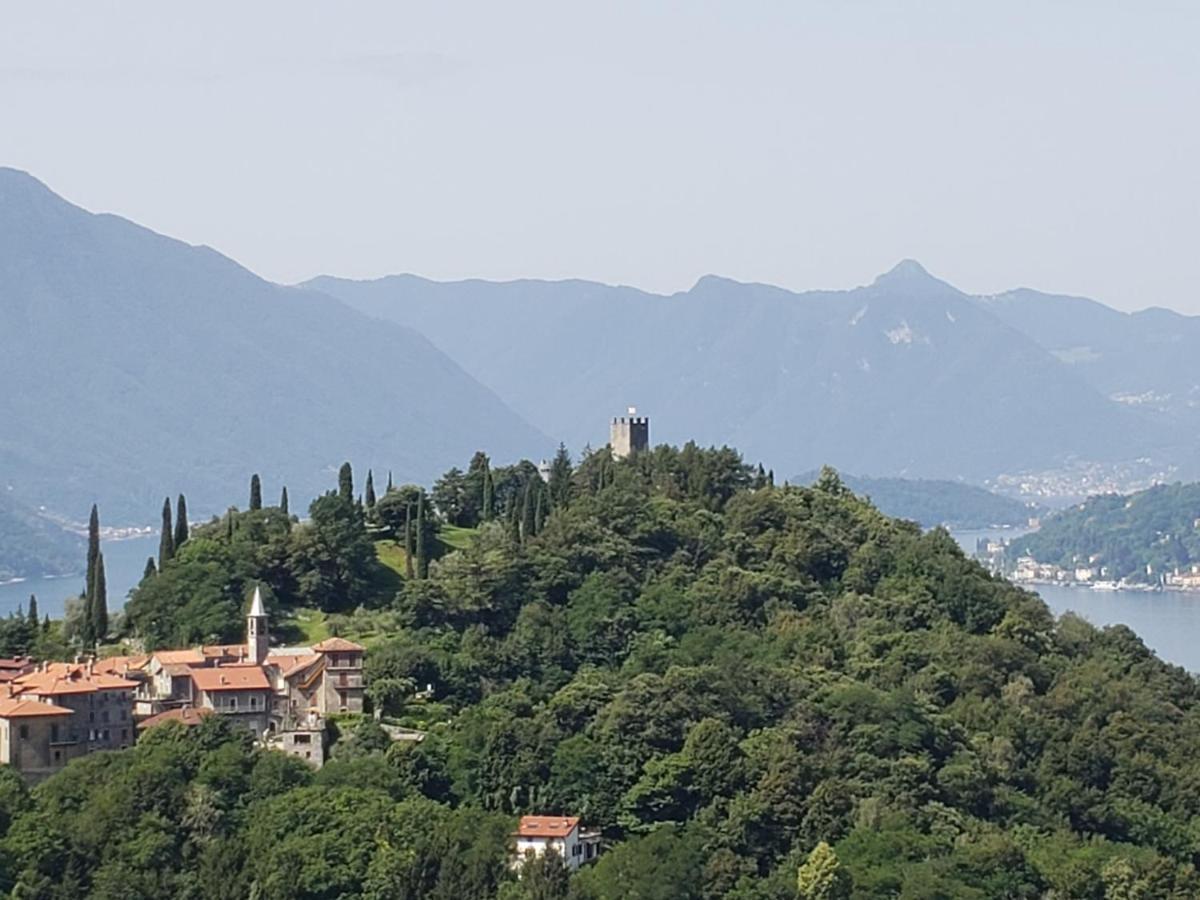 Romantic Lake Como Escape With View Perledo Eksteriør billede